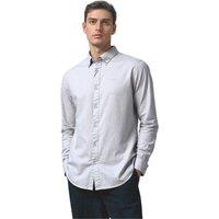 TopLook London Men's Mens Business Causal Shirt Button-Down Long Sleeve Shirt in Light Blue | Size: Small