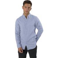 TopLook London Men's Mens Business Casual Shirt Button-Down Casual Shirts in Pale Blue | Size: Medium