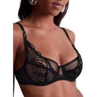 Aubade Women's Vibes High Apex Full Cup Bra in Black | Size: 38B