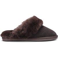 Hotter Women's 'Candy' Slippers in Chocolate | Size: 4