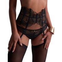 Aubade Women's Vibes Waist Cincher in Black | Size: 12