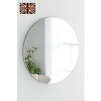 Yearn Mirrors Simple round mirror Silver 50cm