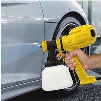 Living and Home Paint Sprayer Tool 1000W High Power Electric Spray Paint Gun w/ 4 Nozzles & 1200ml Container for Furniture Cabinets Wall House