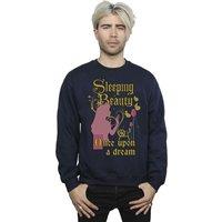 Sleeping Beauty Men's Once Upon A Dream Disney Sweatshirt in Navy | Size: 4XL