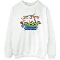 Toy Story Men's Aliens Christmas Sweatshirt in White | Size: 2XL