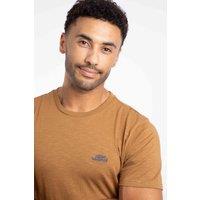 Weird Fish Men's Fished Branded T-Shirt in Brown | Size: 5XL