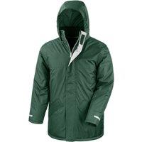 Result Core Men's Winter Parka in Bottle Green | Size: 2XL