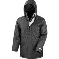 Result Core Men's Winter Parka in Black | Size: XL