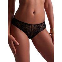 Aubade Women's Vibes Brazilian in Black | Size: 8