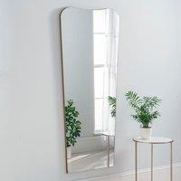 Yearn Mirrors Irregular Frameless Gold Full Length Mirror 168(h)x76cm(w)
