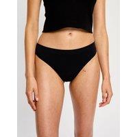 Modibodi Women's Period Pant Soft Stretch Thong 3 Pack Light Black Knickers | Size: XL