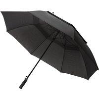 Swiss Peak Men's Tornado Aware Stick Umbrella in Black