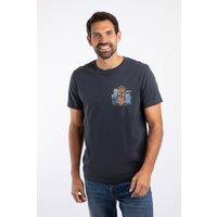 Weird Fish Men's Doctor Hoot Artist T-Shirt in Navy | Size: 5XL