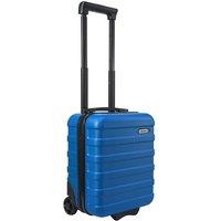 Cabin Max Anode 24L Hard Shell Twin Wheel Underseat Case - 40x30x20cm in Cobalt | Size: 40 x 30 x 20 cm