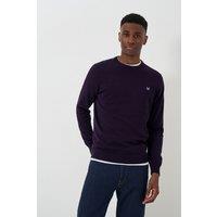 Crew Clothing Men's Cotton Crew Neck Jumper Dark Navy | Size: XL