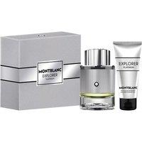 Montblanc Men's Explorer Platinum 100ml Eau De Parfum Gift Set in Misc