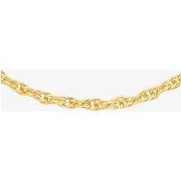T.H.Baker Women's 9ct Yellow Gold 51cm Prince of Wales Chain 1.12.1105-51 | Size: 46 cm