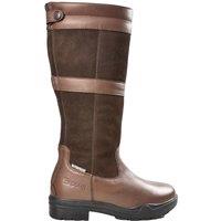 Brogini Women's Hollingworth Leather Country Boots in Brown | Size: 9