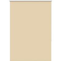 Berkfield Home Roller Blind Blackout Beige 110x130 cm Fabric Width 105.7 cm Polyester