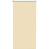 Berkfield Home Roller Blind Blackout Beige 70x150 cm Fabric Width 65.7 cm Polyester