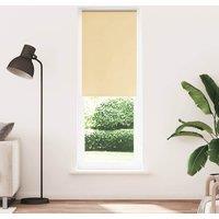 Berkfield Home Roller Blind Blackout Beige 65x210 cm Fabric Width 60.7 cm Polyester