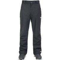 Trespass Men's Hemic Softshell Trousers in Black | Size: Medium