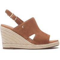 Moda In Pelle Women's 'Kanji' Suede Wedges in Tan | Size: 8