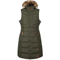 Trespass Women's Audrey Gilet in Brown | Size: XS