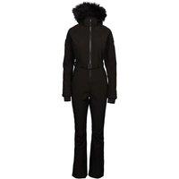 Trespass Women's Valene DLX Ski Suit in Black | Size: 2XL