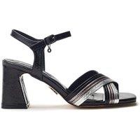 Moda In Pelle Women's 'Myrthle' Porvair Heeled Sandals in Black | Size: 3