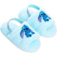 Disney Women's Stitch Faux Platform Mules in Blue | Size: 10