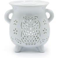 KDMD Caildren Oil Burner - Owl - White