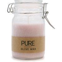 KDMD Pure Olive Wax Jar Candle 120x70 - Antique Rose in Pink