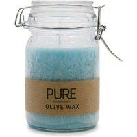 KDMD Pure Olive Wax Jar Candle 120x70 - Turquoise in Blue