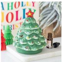 KDMD Nostalgic Christmas Tree Oil Burner in Green