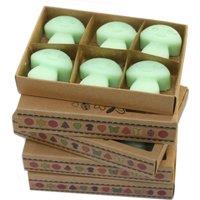 KDMD Box of 6 Wax Melts - Liquorice in Green