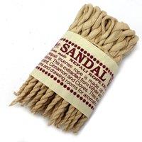 KDMD Pure Herbs Sandalwood & Spice Rope Incense in Cream