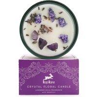 KDMD Hop Hare Crystal Magic Flower Candle - The Moon in Purple