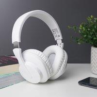 Menkind RED5 Wireless Headphones Active Noise-Cancellation & 40-Hour Battery in White