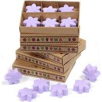 KDMD Box of 6 Wax Melts - Lavender Fields in Blue
