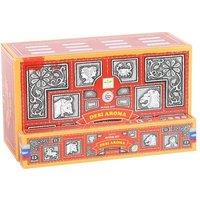 KDMD 12 Packs of Superhit Desi Aroma Incense Sticks in Red