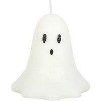 KDMD 10cm Unscented Ghost Candle in White