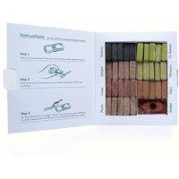 KDMD Display Set of 70 Incense Smudge Bricks & Burner - 7 Earthy Himalaya Incenso
