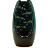 KDMD Backflow Incense Burner - Serine Oval Cascade in Green