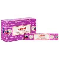 KDMD Set of 12 Packets of Aaruda Incense Sticks in Purple