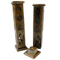 KDMD Smoke Tower - Square Design in Brown