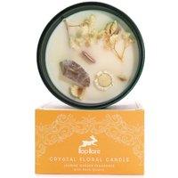 KDMD Hop Hare Crystal Magic Flower Candle - The Lion in Orange