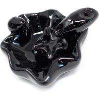 KDMD Back Flow Incense Burner - Large Pools to Pools in Black