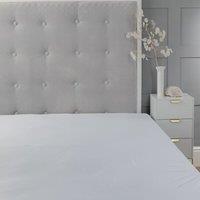 Snug City Anti Bed Bug Mattress Protector Waterproof Fully Encased Zipped Mattress Cover Dust Mite Proof in White | Size: Single