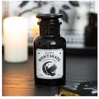 KDMD Mystic Raven Deadly Nightshade Apothecary Candle in Black